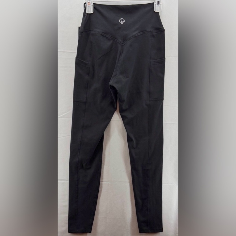 Til You Collapse High-Rise Black Pocket Leggings Size Medium-NWT - Picture 5 of 10